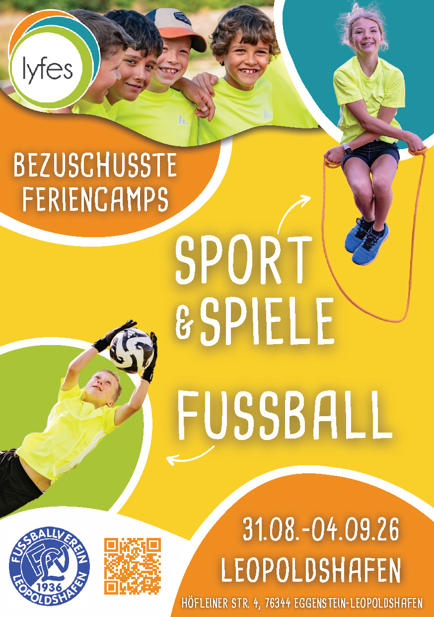 Sport- und Spielecamp in Leopoldshafen