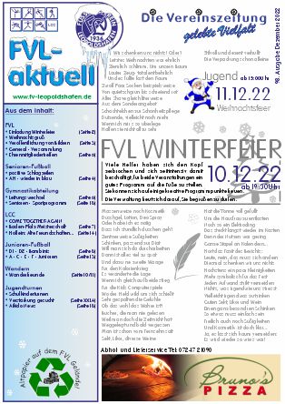 FVL Aktuell Ausgabe 98 Dezember 2022